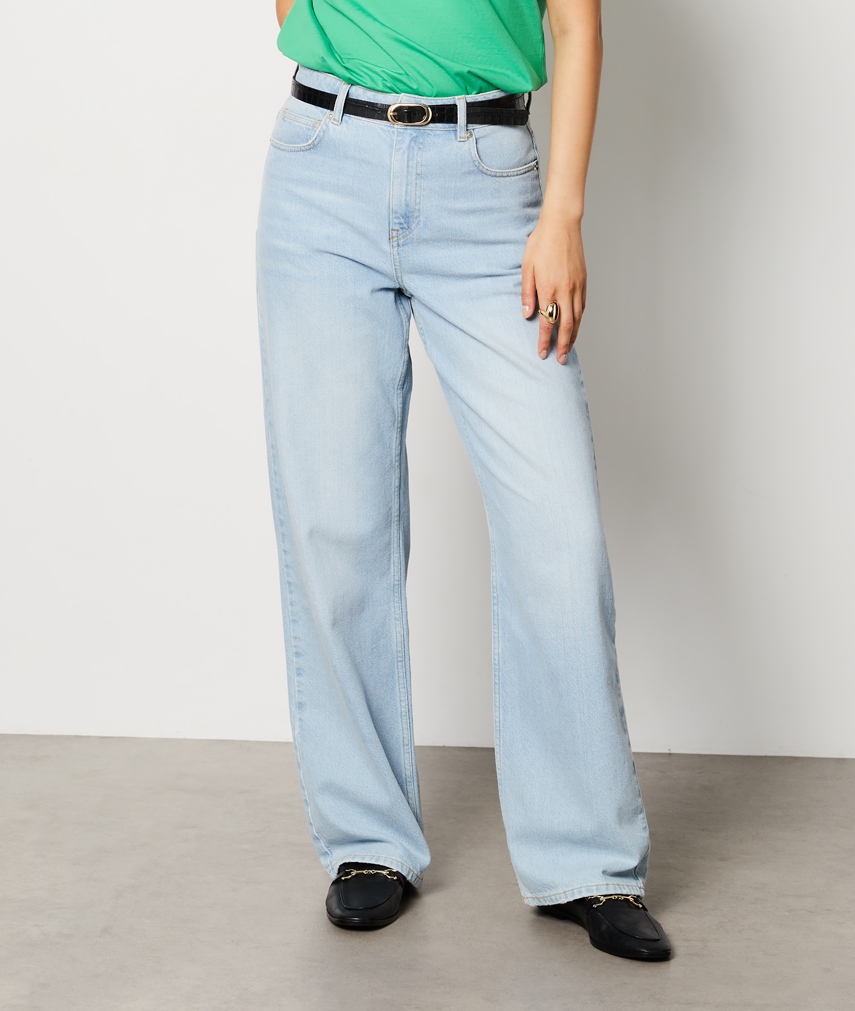 Jeans coupe large deals